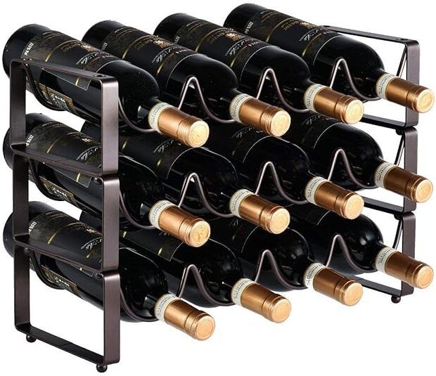 412241 Metal 3 Tier Stackable Iron Glass Holder-image-43