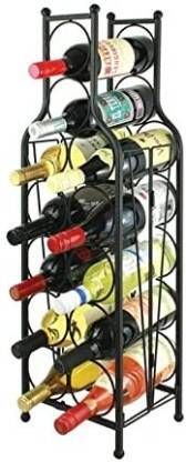 Bottle Shape Bottle Hotlder Glass Holder Hanging Bottle Cup Rack Home Decor Iron Glass Holder, Iron Holder, Door Mount Towel Bars, Grooming Rack, Spice Racks, Utility Rack-image-46