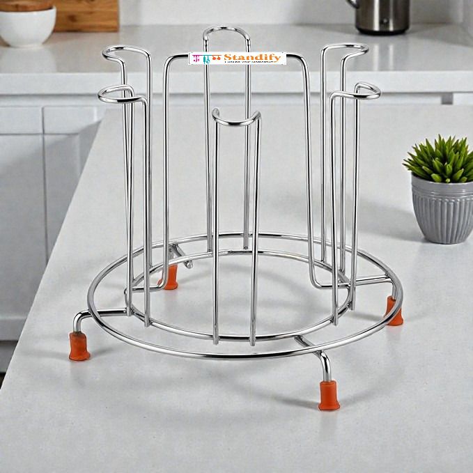 GLASS STAND_C Stainless Steel Glass Holder-image-32