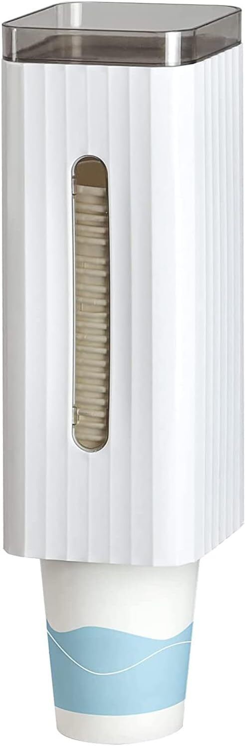 Wall Mounted Plastic Drinking Water Cup Dispenser Plastic Glass Holder Plastic Glass Holder