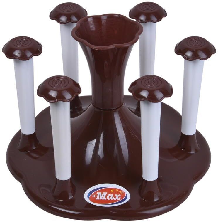 Super Glass Stand_Brown Plastic Glass Holder-image-22