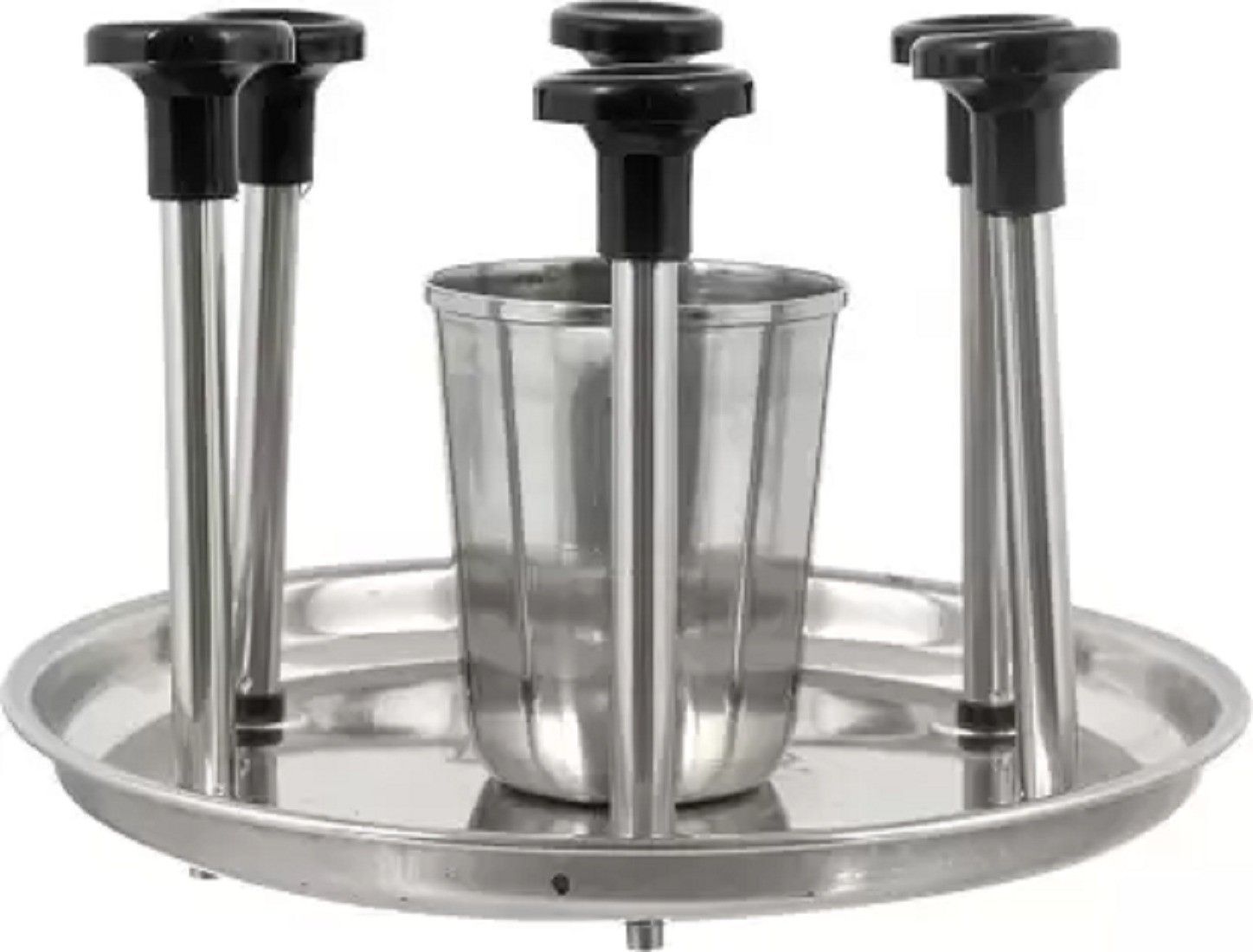Stainless Steel Glass Stand Spoon Cutlery Stand/Holder for Kitchen/Dining Table Stainless Steel Glass Holder-image-27
