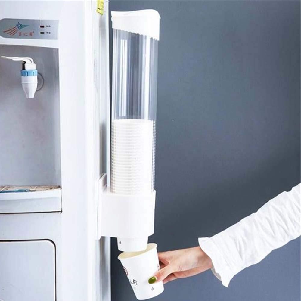 ™Disposable Cup Holder Organizer | Sticker or Screw Plate Mountable Plastic Glass Holder-image-39