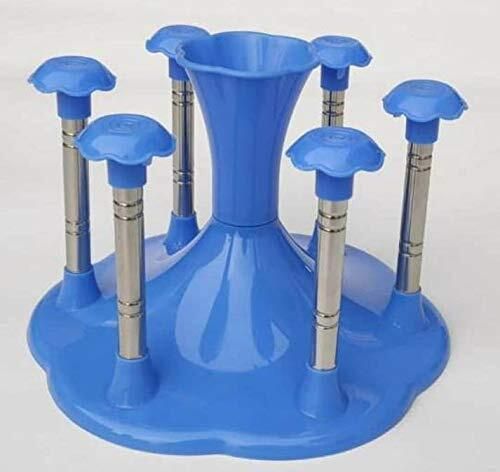 Deluxe Glass Stand_Blue Plastic Glass Holder-image-24