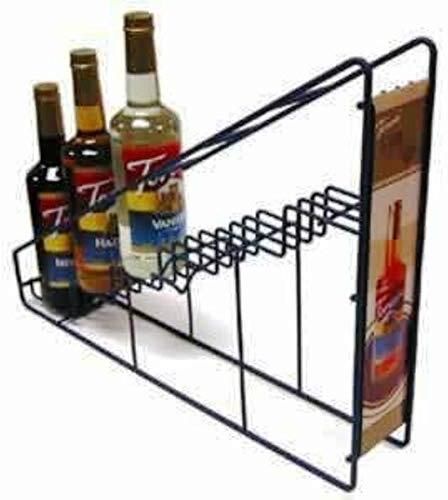 283311 Coffee Syrup Wire Rack/Wine Rack/Bottle Rack Iron Glass Holder-image-39