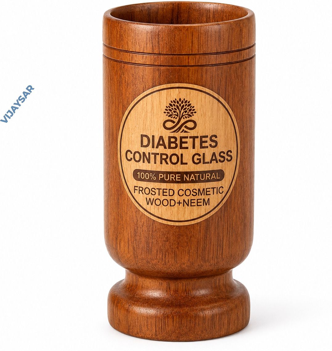 Natural Wooden Drinking Glass |Eco Herbal Wooden Glass Glass Water/Juice Glass-image-34