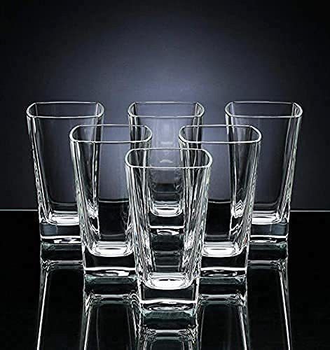 (Pack of 6) Plazza Glass 55 Glass Set Water/Juice Glass