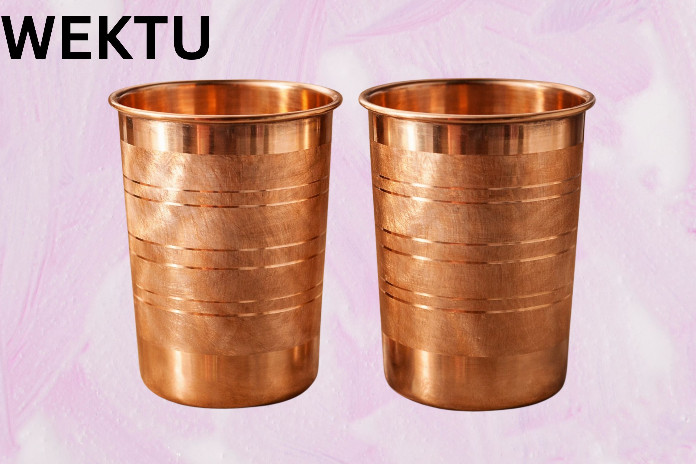 wektu (Pack of 2) WKT-CU-GLSP2/85 Glass Set Water/Juice Glass-picture-4