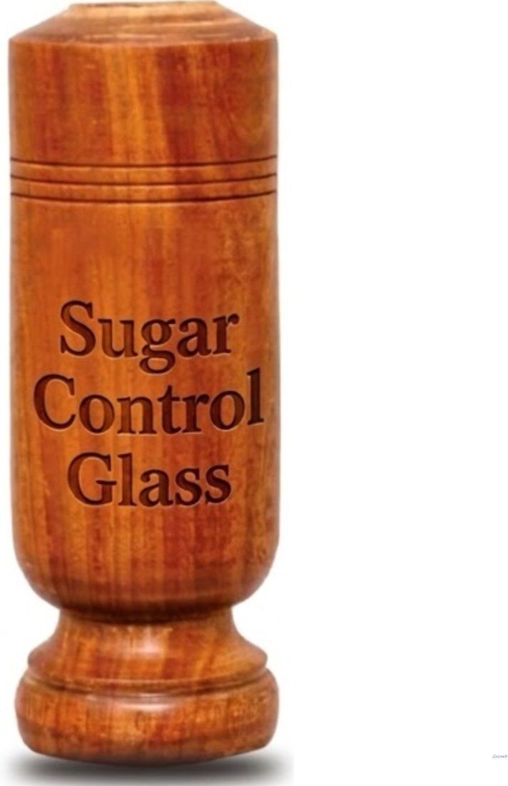 Jamun Wooden Glass | Be Natural Sugar Control Wooden Glass For Home Routine Glass Water/Juice Glass-image-15