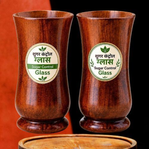 (Pack of 2) Sugar Control Glass | Detox Sugar level & Diabetes Control | Glass Water/Juice Glass-image-18