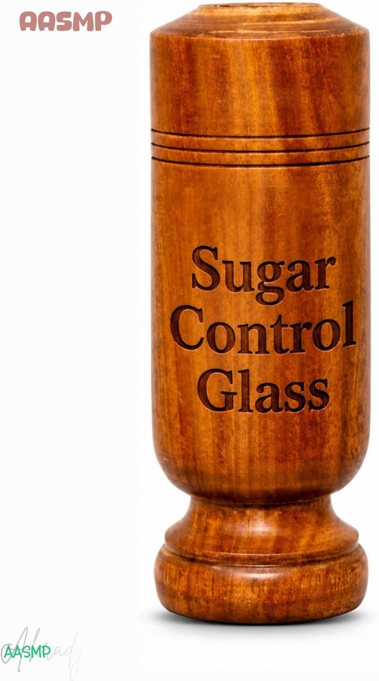 aasmp Vijaysar Diabetic Control Care 74 Glass Water/Juice Glass-picture-18