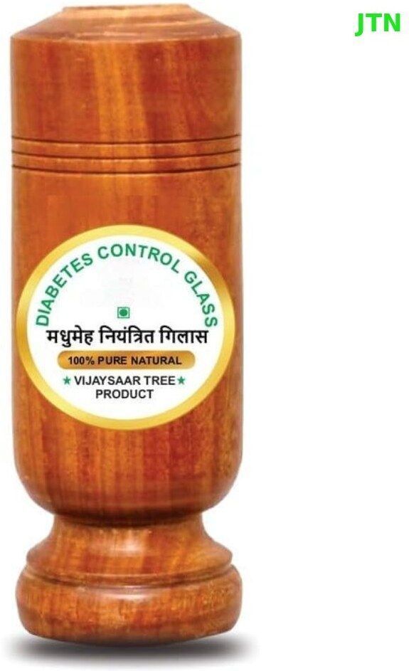 TS Diabetes / Sugar Control Glass 100% Natural Made By Vijaysaar Tree Glass Water/Juice Glass-image-38