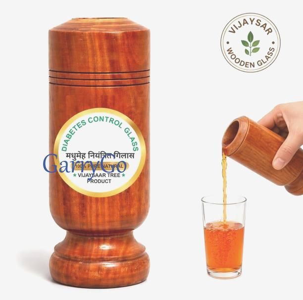 Vijaysar Diabetics Control 85 Glass Water/Juice Glass-image-4