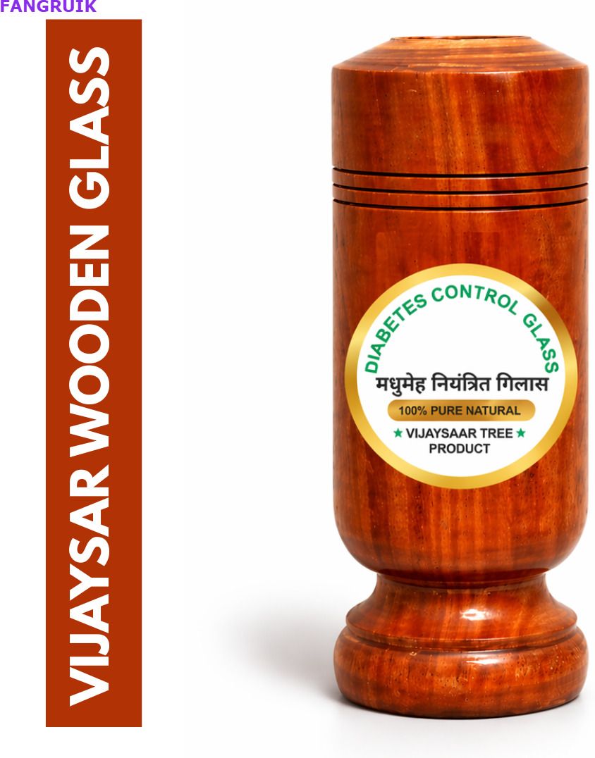 fangruik vijay star wooden glass cup planned for steady soaking water routine use Glass Water/Juice Glass-picture-0