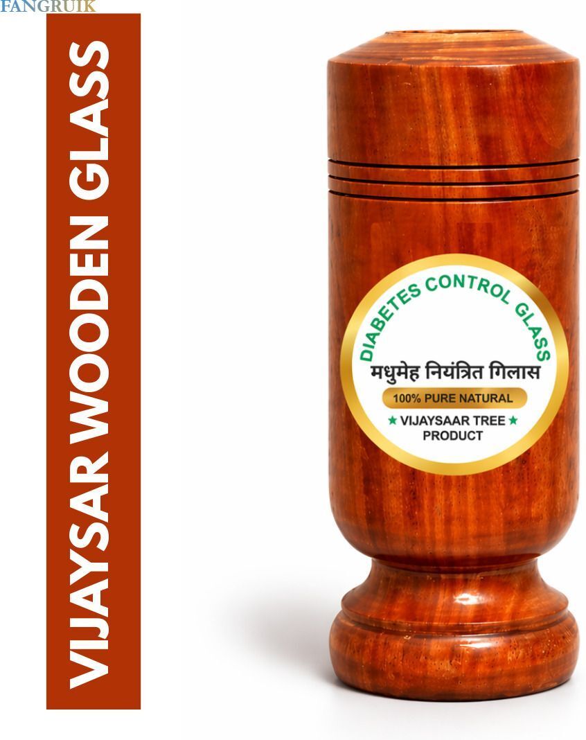 sugar care balance wooden water glass vijaysar cup planned for night use Glass Water/Juice Glass-image-27
