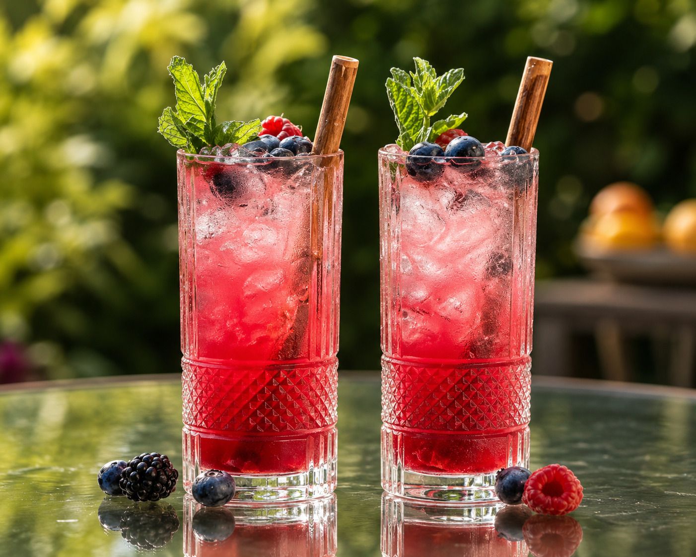 (Pack of 2) Premium Water and Juice Glasses|Glassware for Mojitos, Cocktails, and Whiskey Glass Set Water/Juice Glass-image-16