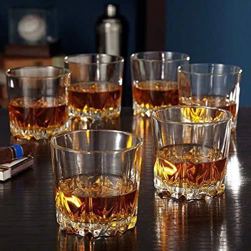 (Pack of 6) Whisky Glass Drinking Glassware House Party_new Glass Set Water/Juice Glass-image-25