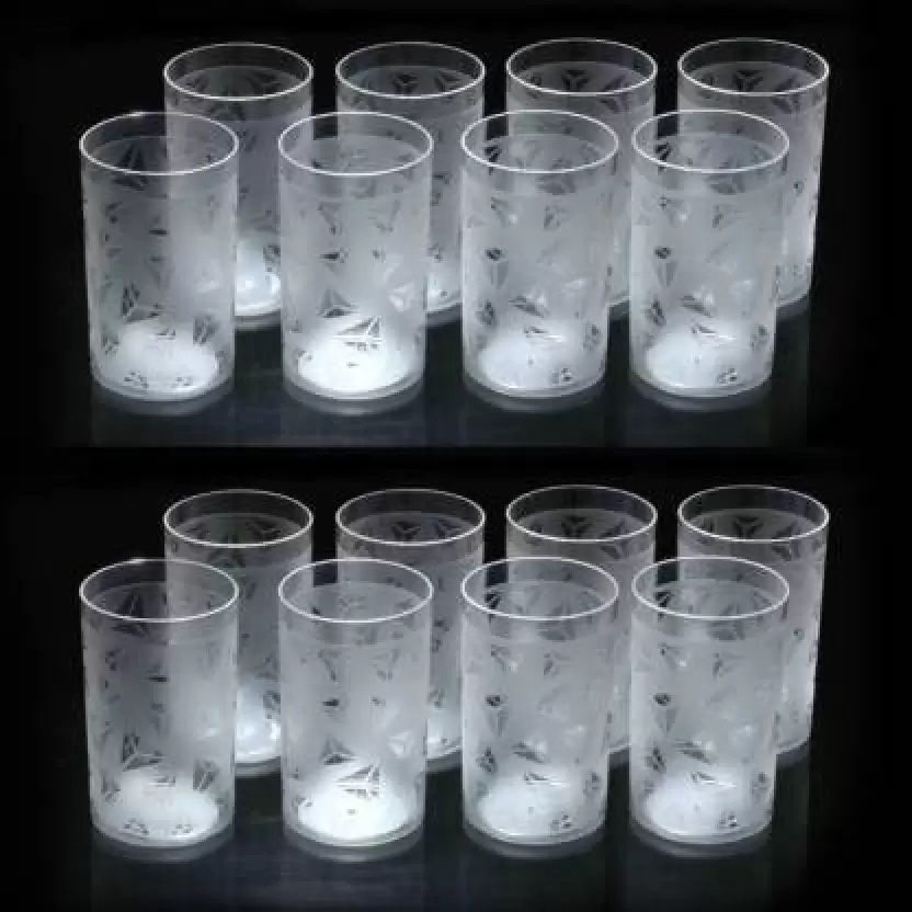 royalryte enterprise (Pack of 16) BEER, SODA, WINE, SCOTCH, MILK-SHAKE, BUTTERMILK, VODKA UNBREAKABLE Glass Set Water/Juice Glass-picture-12