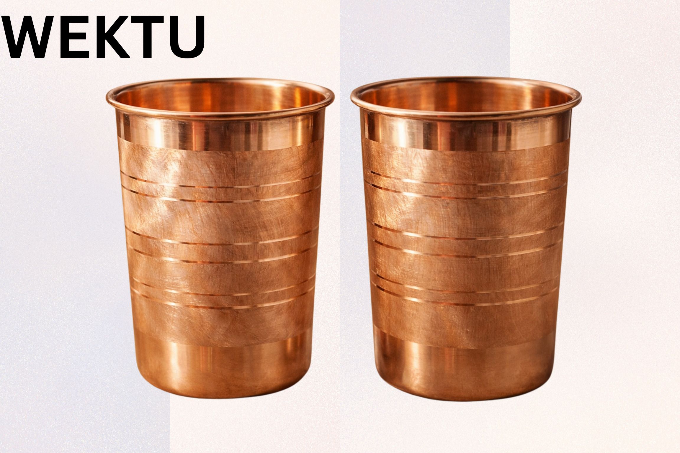 wektu (Pack of 2) WKT-CU-GLSP2/54 Glass Set Water/Juice Glass-picture-2