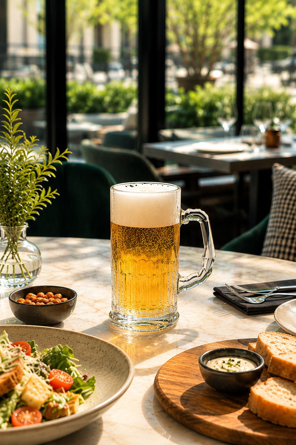 Premium Beer Mug Glass Set of 1 | Heavy Base Clear Glass Beer Mugs Glass Set Beer Mug-image-21