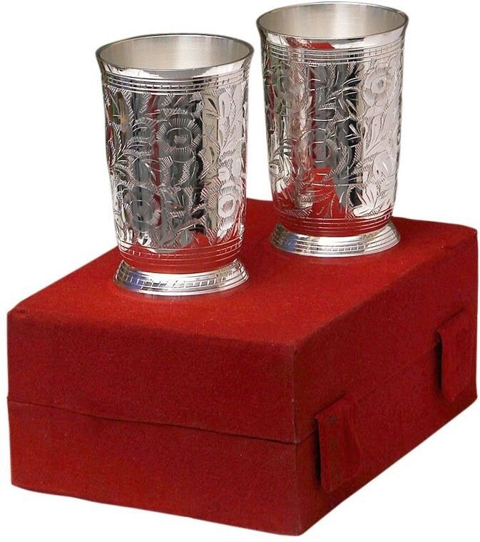 SILVER GLASS PAIR(SG4) Glass Set Water/Juice Glass