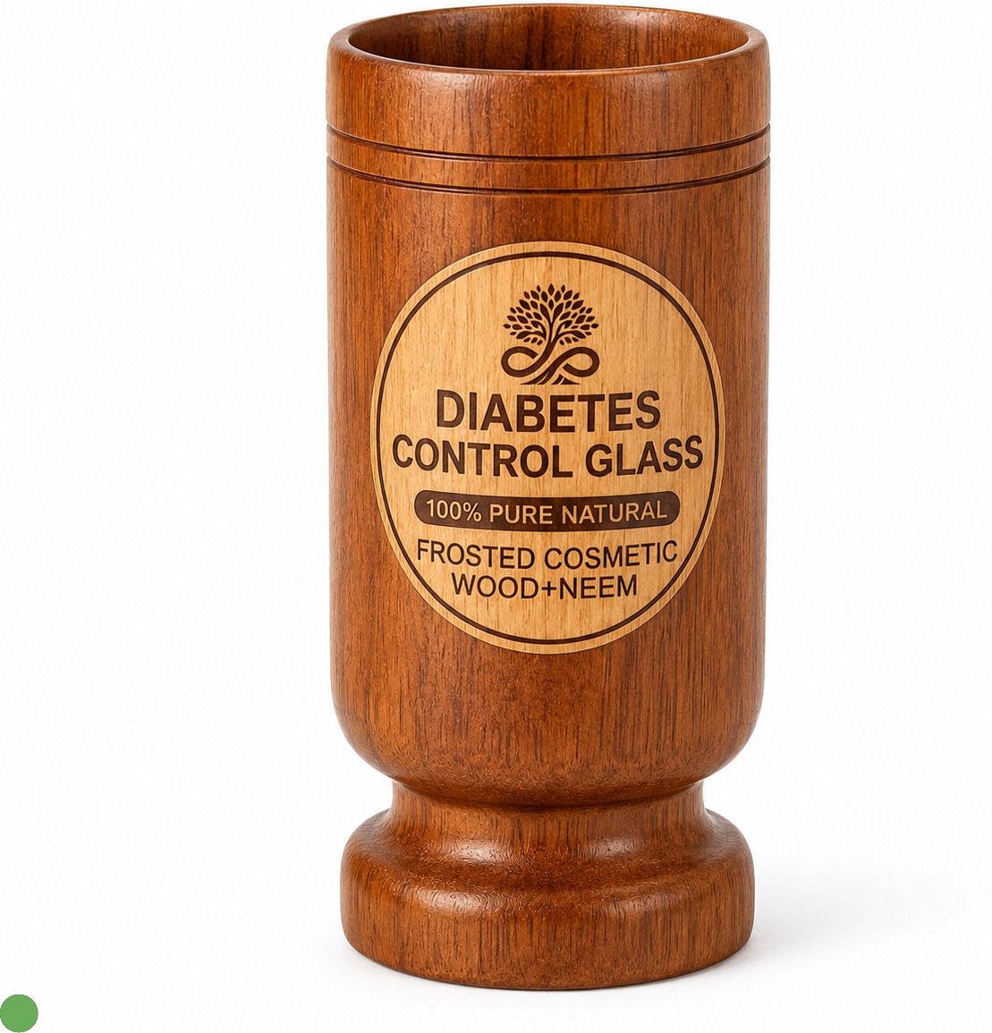 vijaysar Classic Vijaysaar Health Glass | Wooden Herbal Water Glass Glass Water/Juice Glass-picture-47