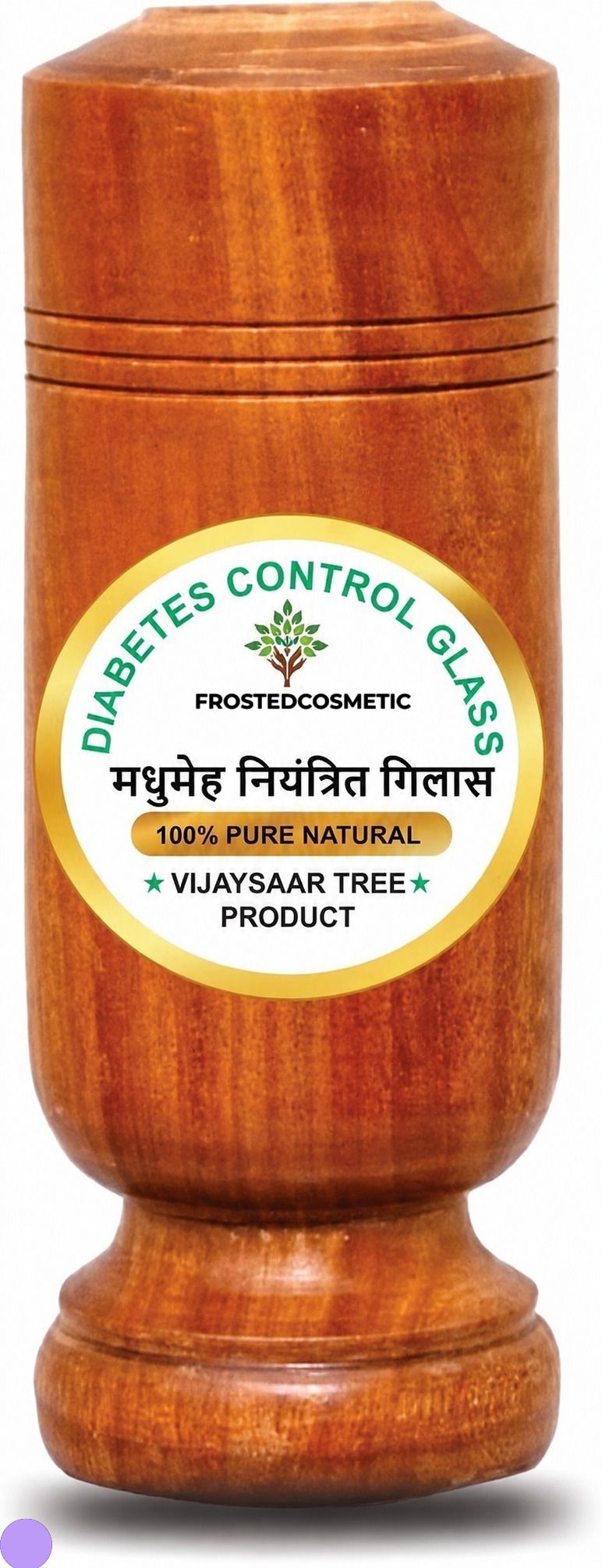 Vijaysaar Diabetes Control Glass PACK OF 1 Glass Water/Juice Glass-image-36