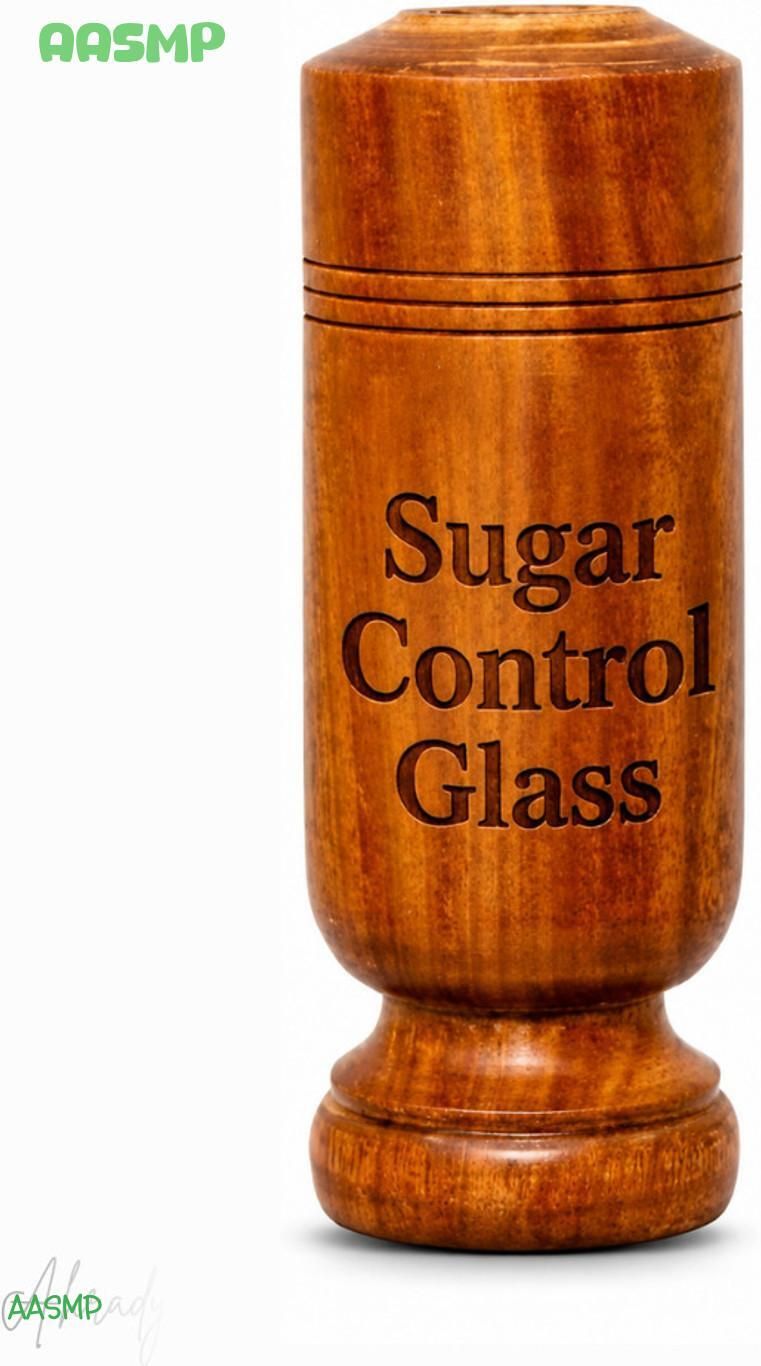 aasmp Vijaysar Diabetic Control Care 54 Glass Water/Juice Glass-picture-20