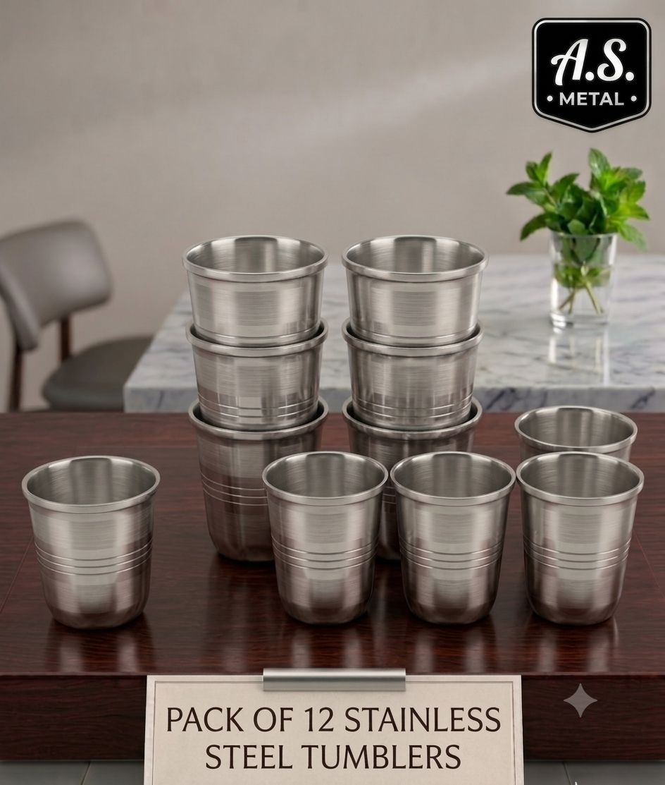 asmetal (Pack of 12) Small glass set of 12 Glass Set Shot Glass-picture-14