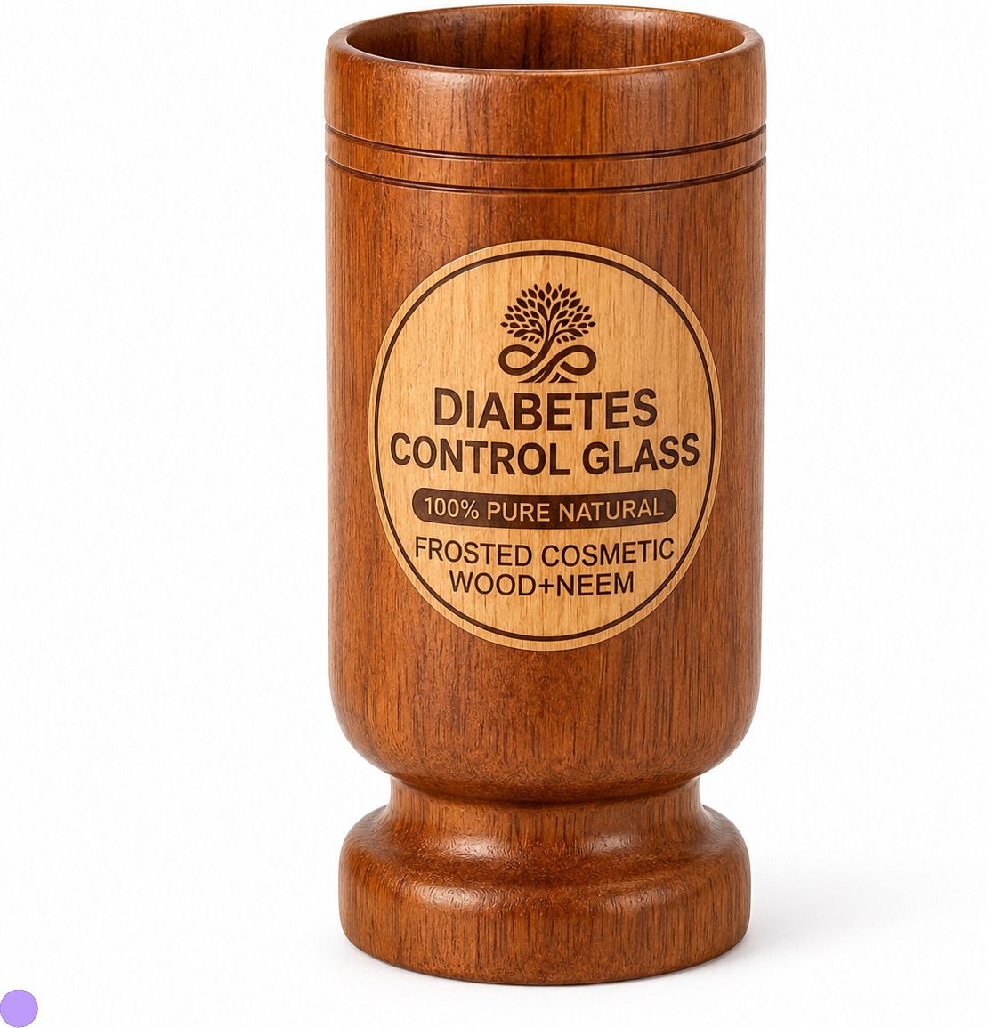frosted cosmetic Wooden Water Tumbler Health Glass | SUGAR GLASS Glass Water/Juice Glass-picture-0