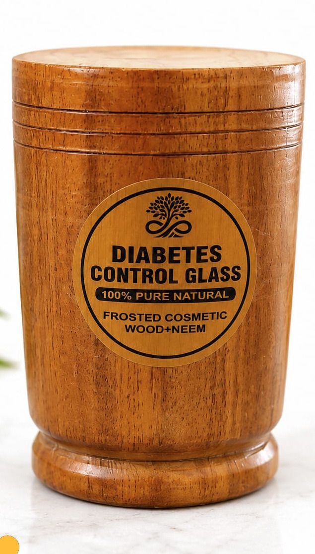 Natural Wooden Health Glass Glass Water/Juice Glass-image-32