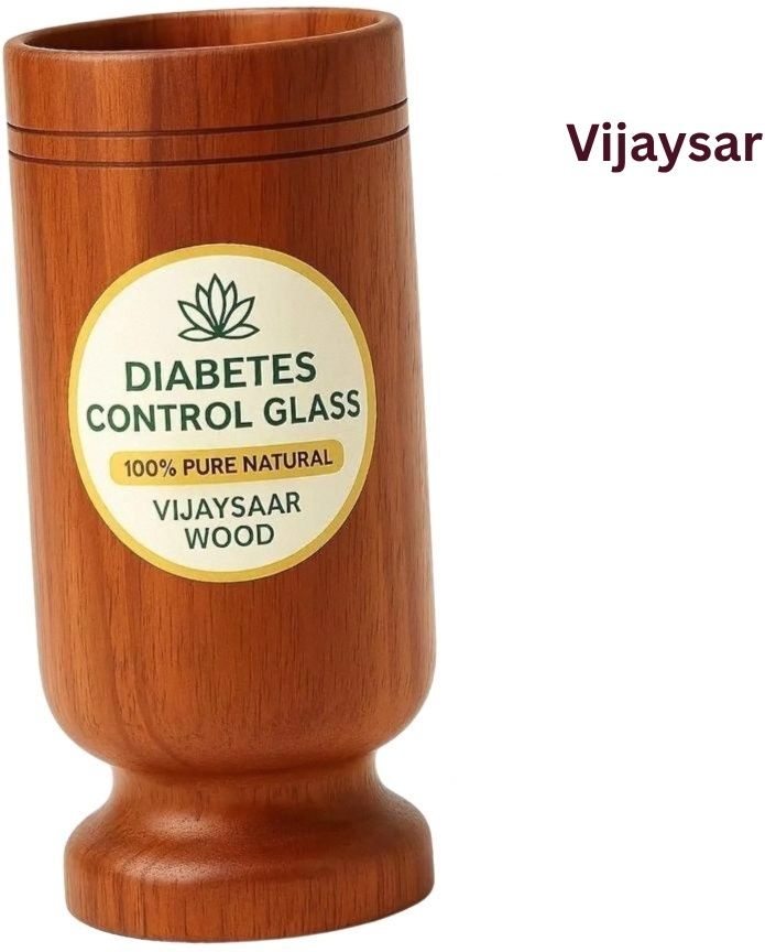 vijyasar Herbal Health Glass | Power Vijaysar Glass Daily Wellness Formula - Ideal Glass Water/Juice Glass-picture-20