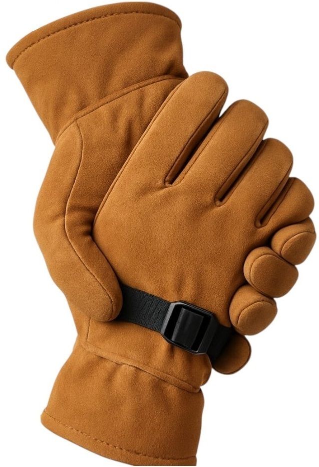 tln the lexry nation Solid Winter Men Gloves-picture-21