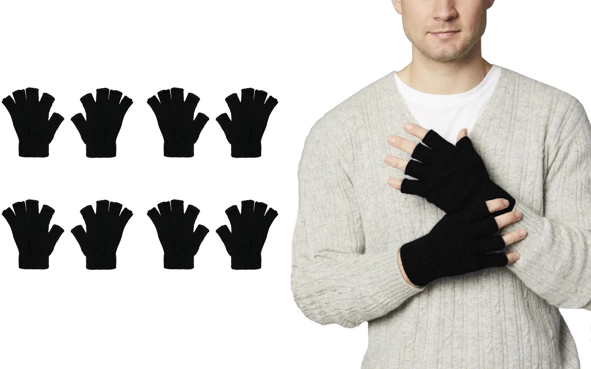 yuneek Solid Winter Men Gloves-picture-25