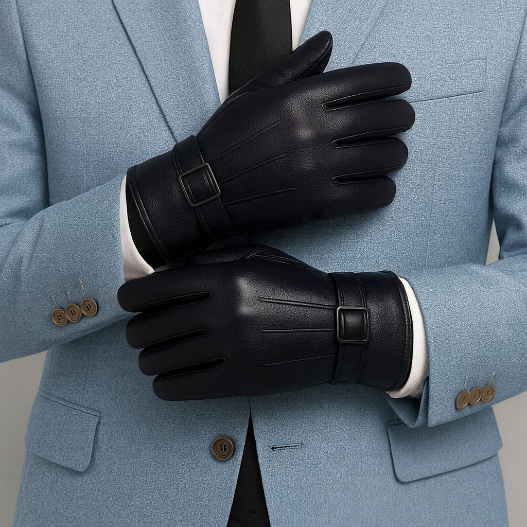 tln the lury nation Solid Winter Men Gloves-picture-20
