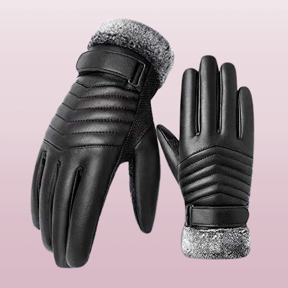 frackson Solid Winter Men Gloves-picture-22