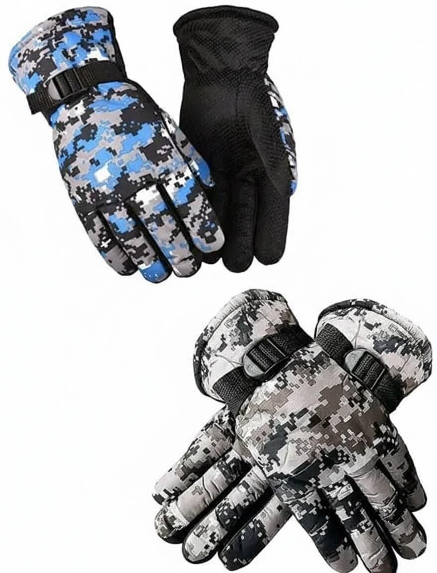 mansoori Printed Winter Men Gloves-picture-47