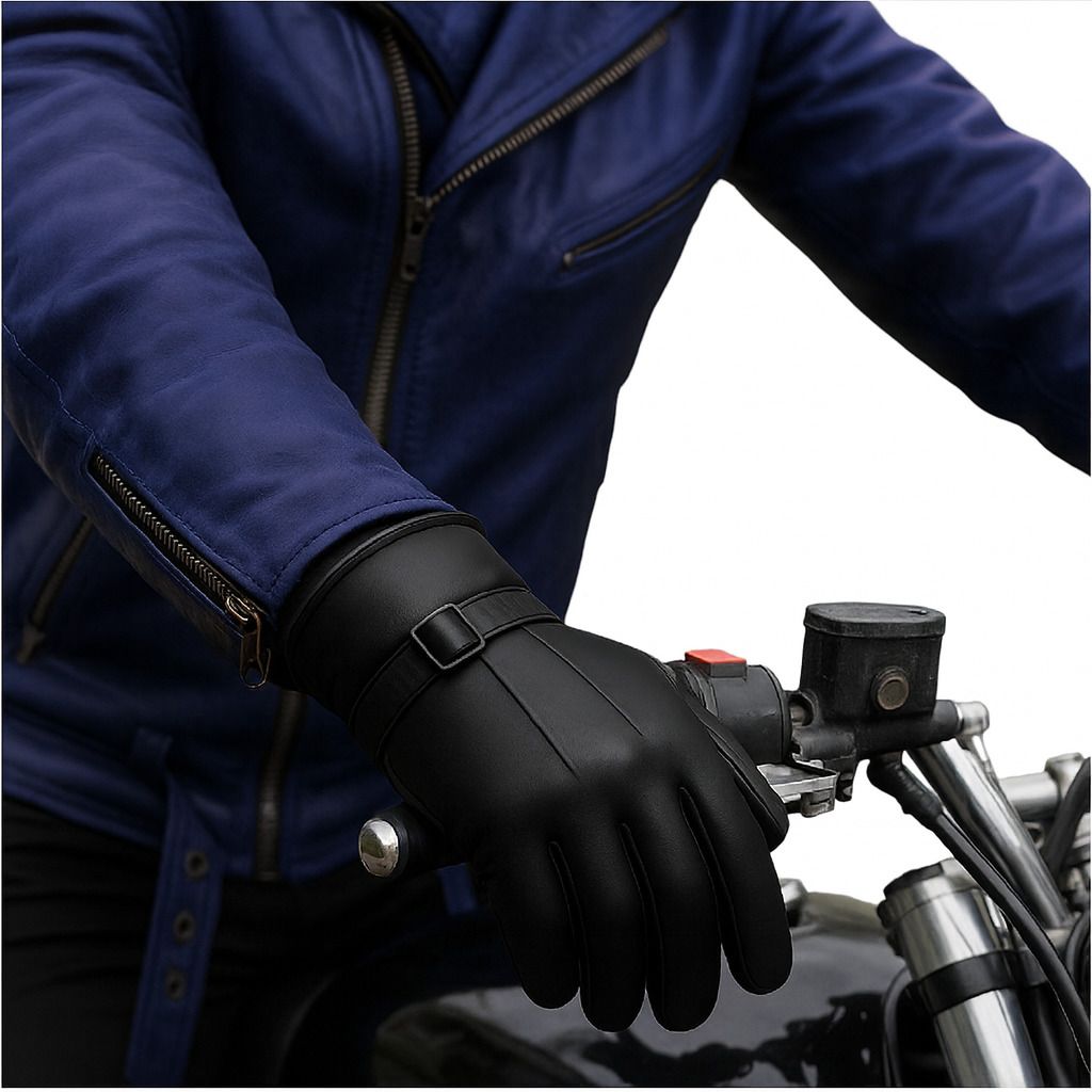 tln the lury nation Solid Winter Men Gloves-picture-10