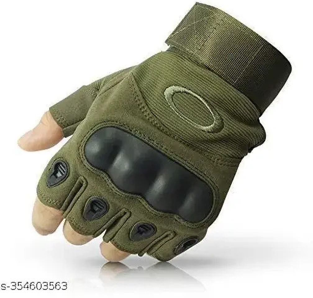 Self Design Protective Men Gloves