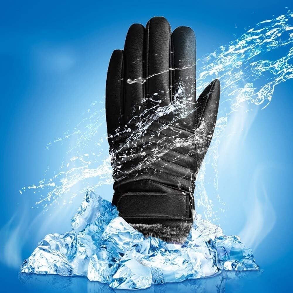 alexvyan Solid Winter Men Gloves-picture-16