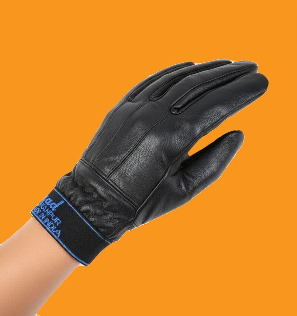 azad Solid, Self Design Winter Men Gloves-picture-21