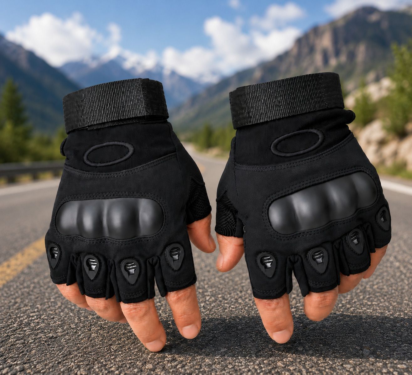 paanakin Solid Protective Men Gloves-picture-18