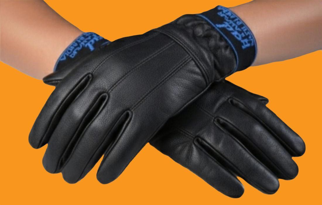 azad Solid, Self Design Winter Men Gloves-picture-22