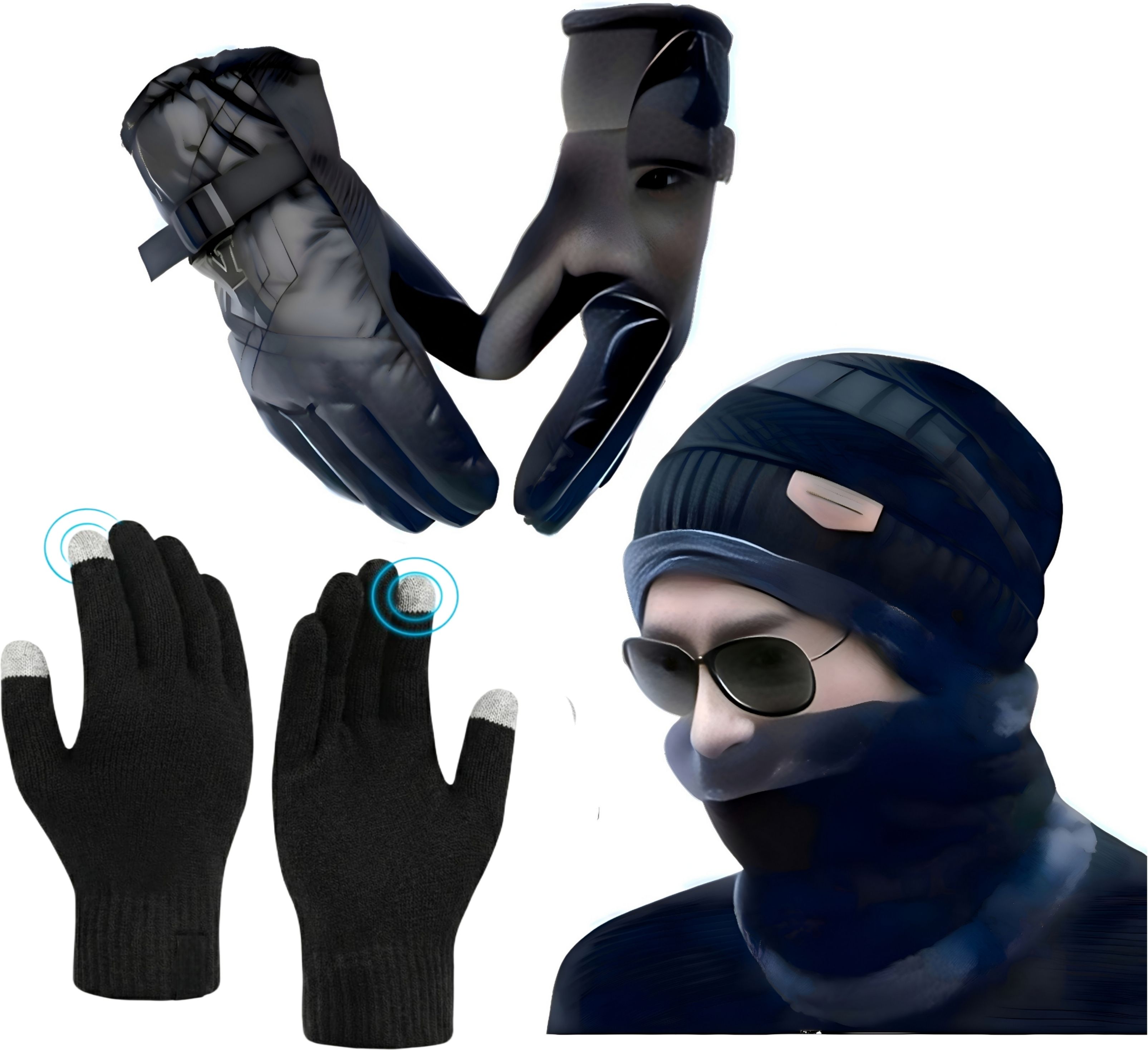 kkhatu1 Self Design Winter Men Gloves-picture-31