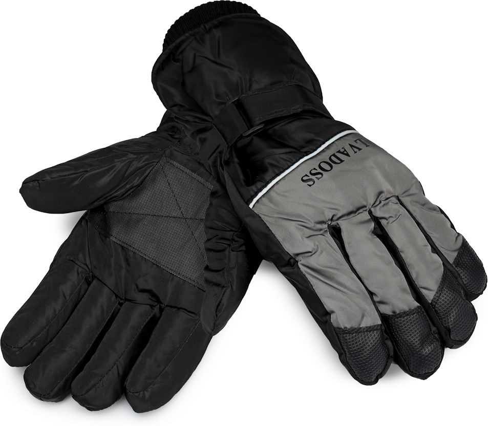 Solid Winter Men Gloves-image-18