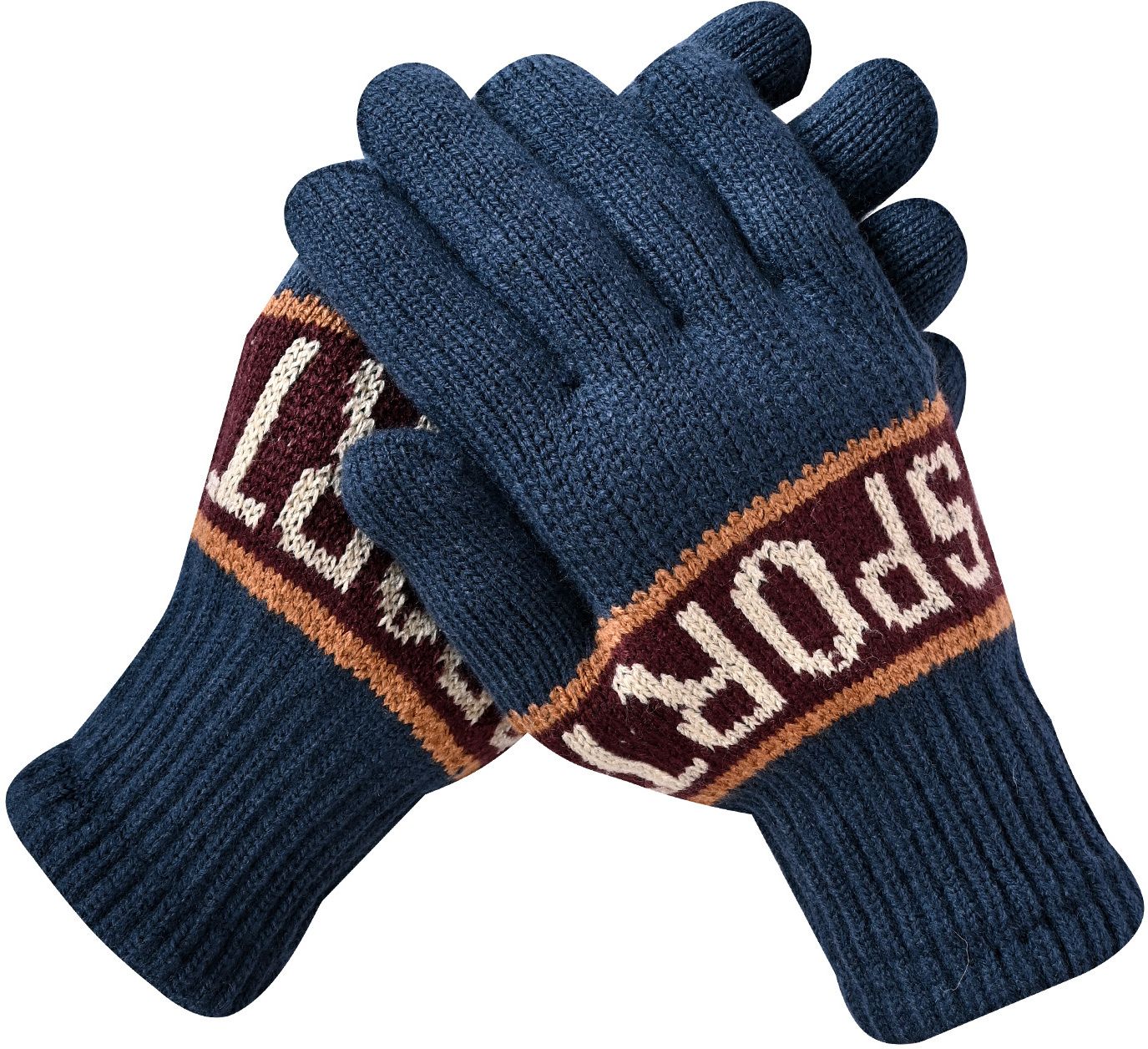 Solid, Self Design, Printed Winter Men Gloves-image-2