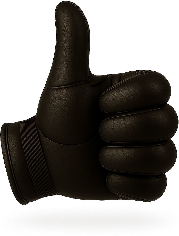 Solid Winter Men Gloves