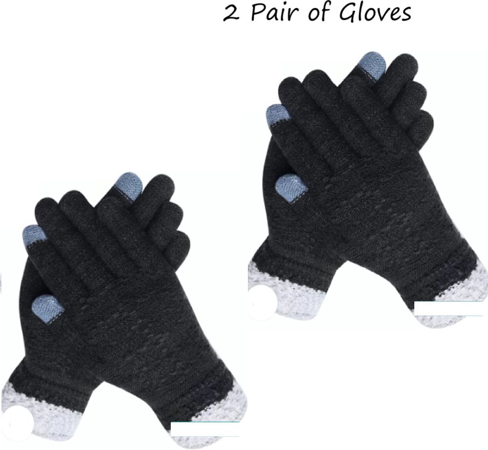 qinpin Solid Winter Men Gloves-picture-40