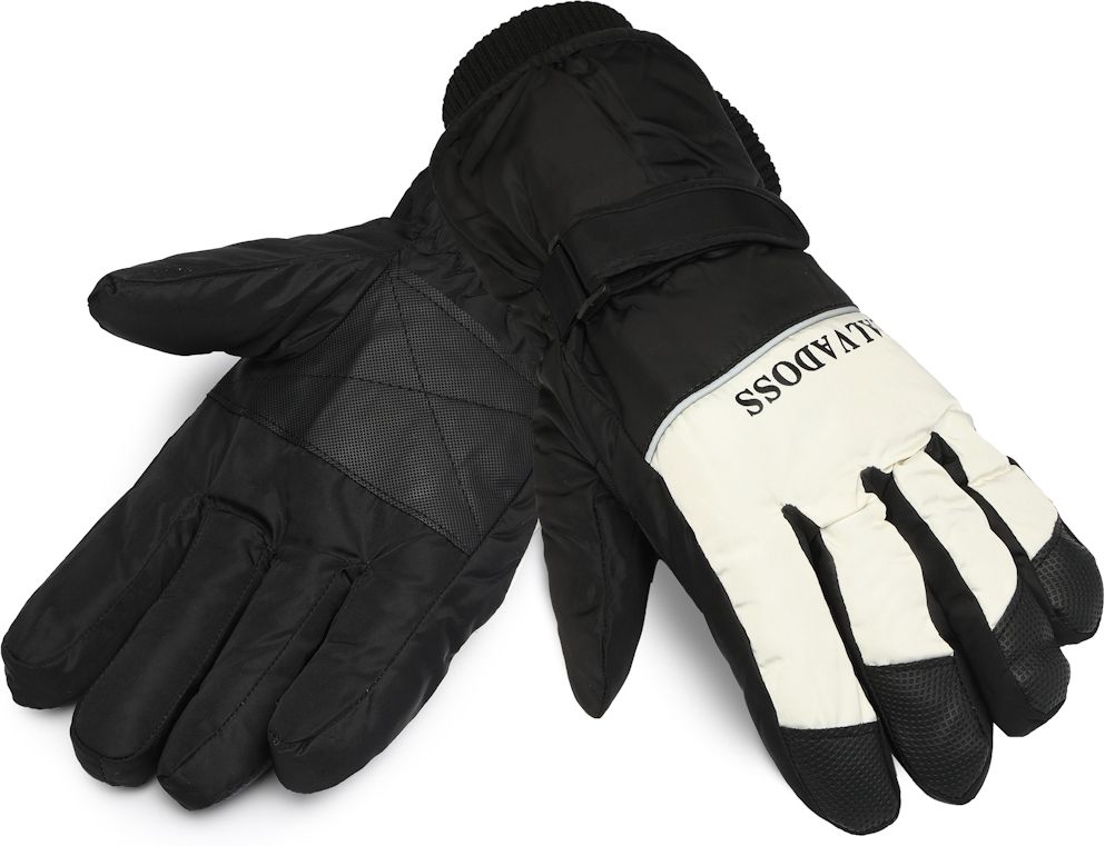 Solid Winter Men Gloves-image-19