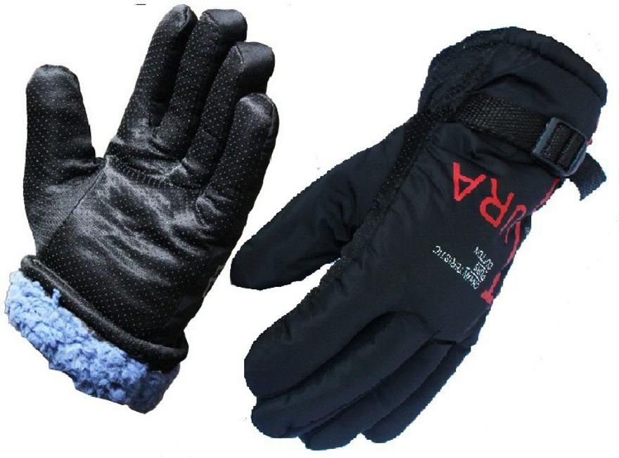 Solid, Self Design, Printed Winter Men Gloves-image-0